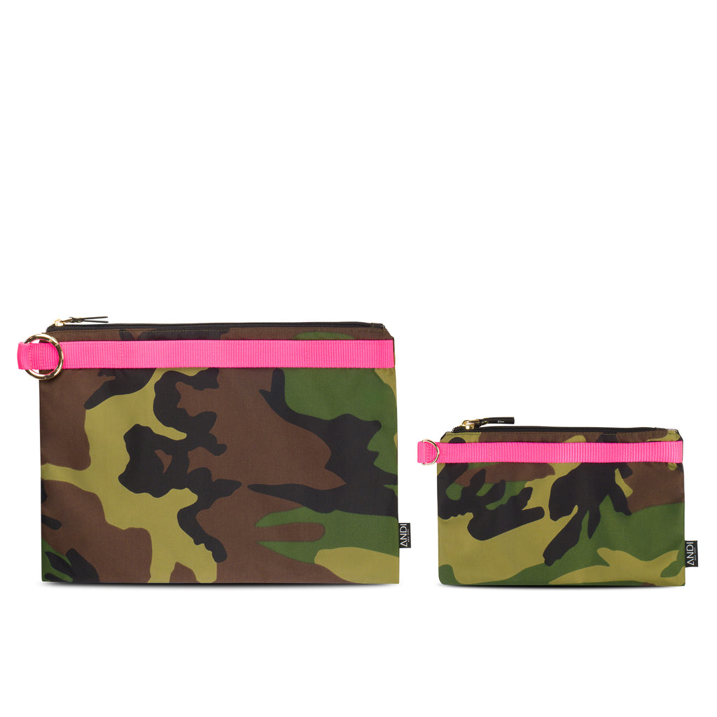 large and small pouches that can be attached or detached to each other | ANDI Brand