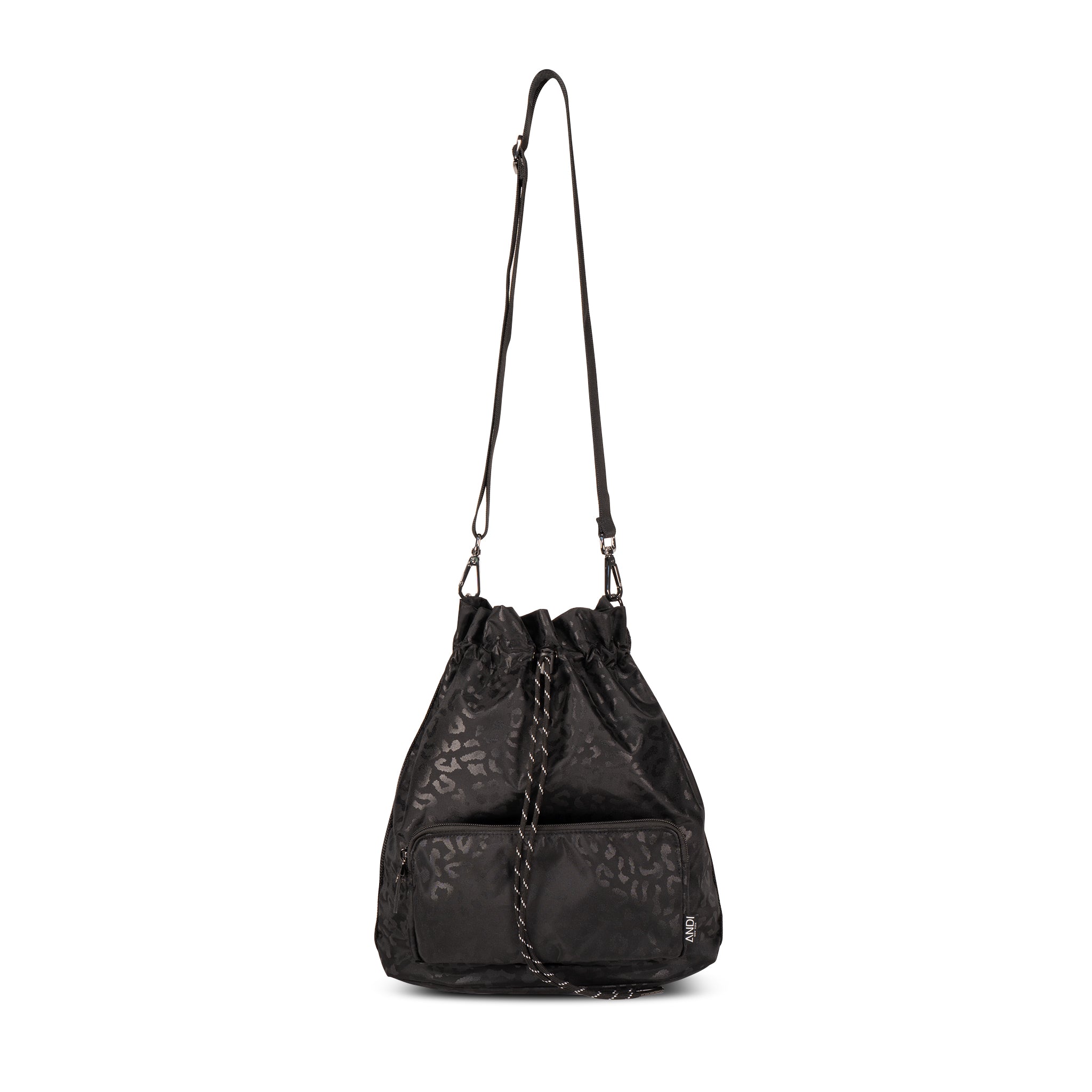 High quality NIQUEA.D Leopord print bucket bag