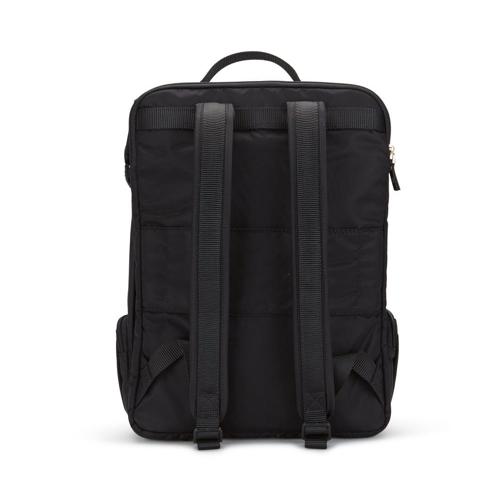 Luxury laptop backpack for women | Travel bag | trolley sleeve | Black | ANDI Brand