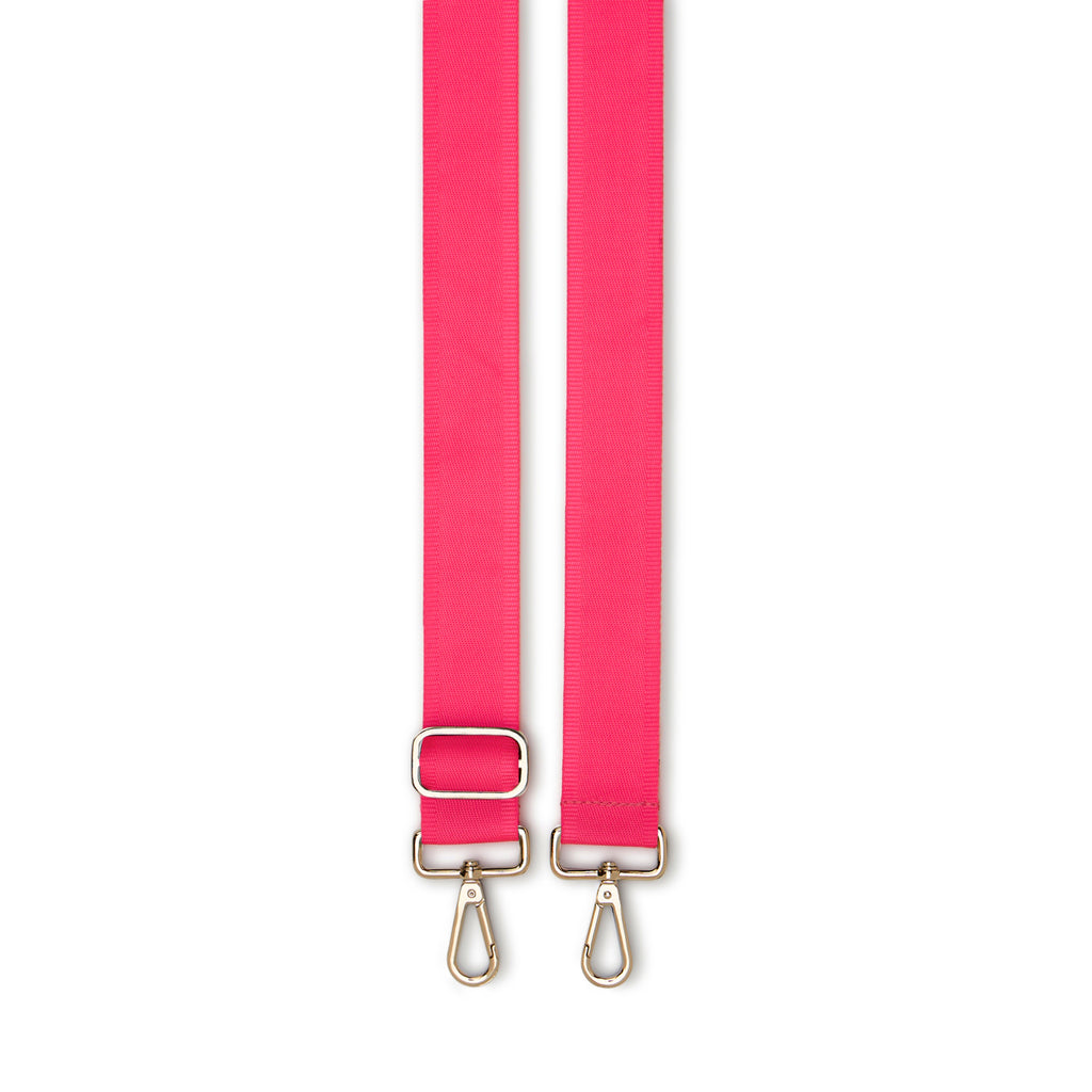 Hot pink stylish bag strap for cross-body | Detachable nylon strap | ANDI Brand