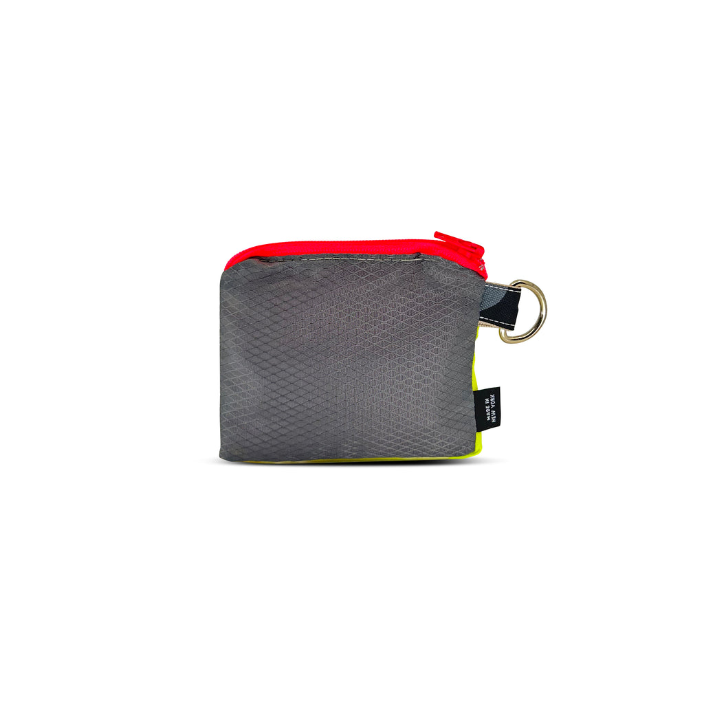 ANDI Water-resistant nylon small pouch made from Upcycled materials | Made in USA